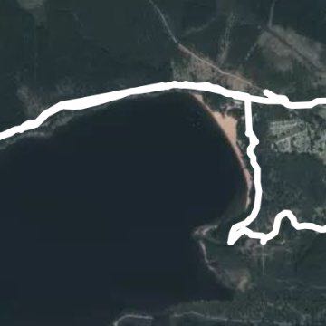 Glenmore forest walking route map in Glenmore