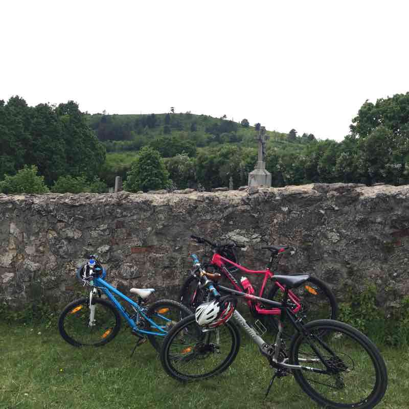 Monday-Haluzice-Bošáca-Z.Podhradie-Tr.Bohusl walking route map in Trenčianske Bohuslavice