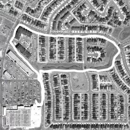 Walmart Grocery Entey Walking Path