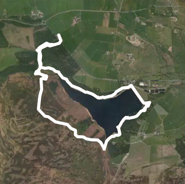 Long set walking route map in Langsett