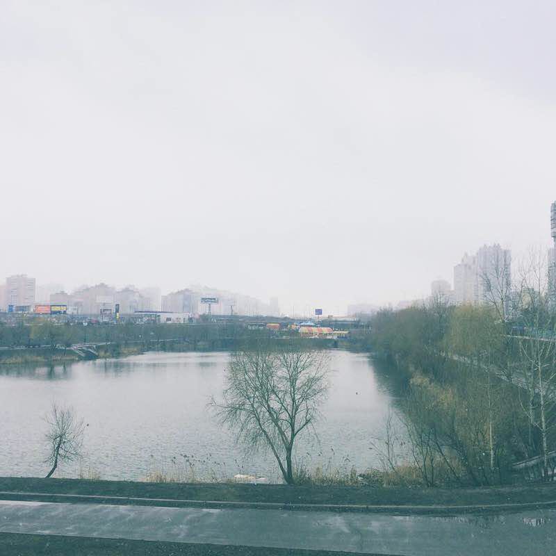 Озеро на Позняках 