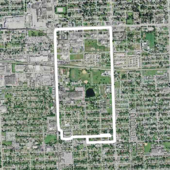 Walking the neighborhood 