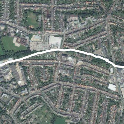 Hatfield - st albans railway route