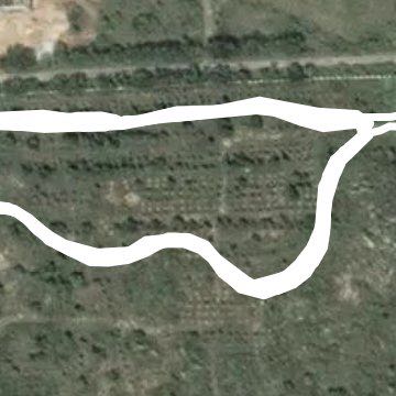 Abode adharsham park walking route map in Nallagandla