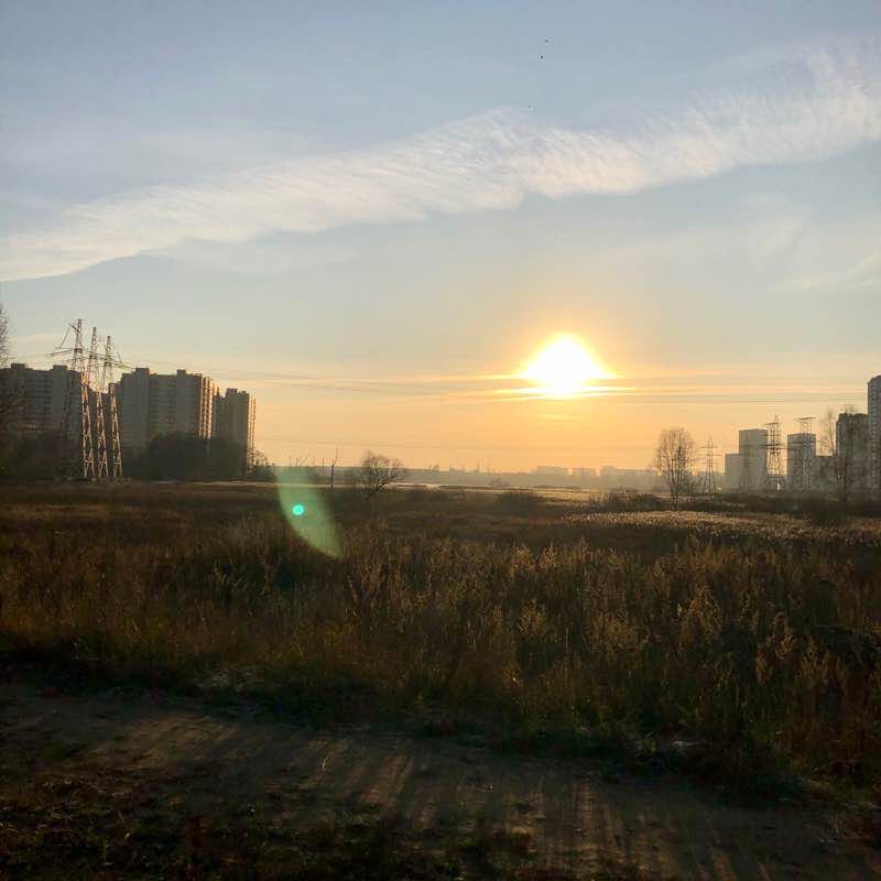 Zalepie plane ✈️ 😜 walking route map in Lyubertsy