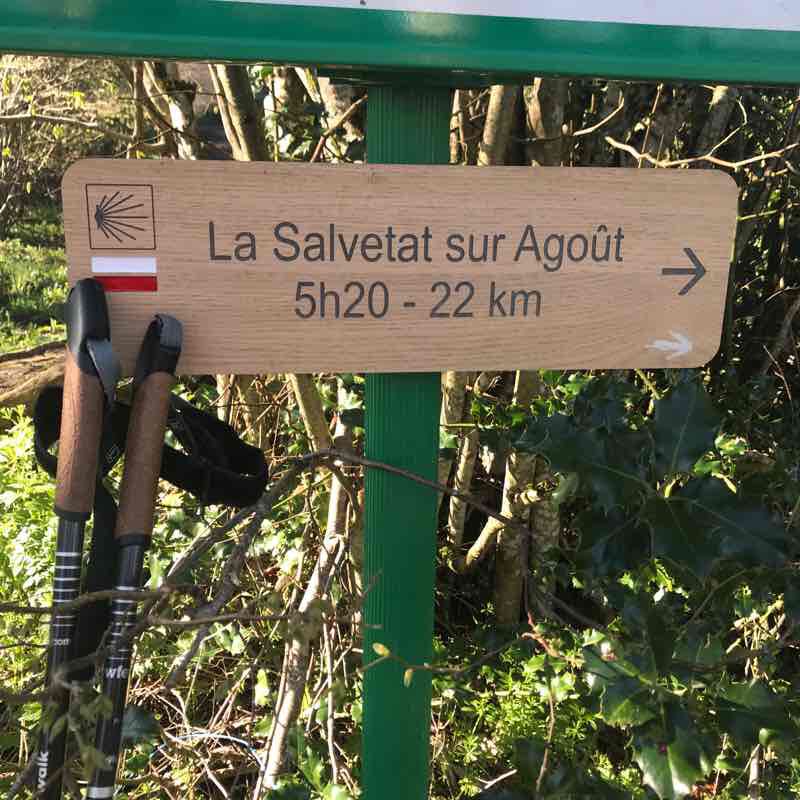 Murat on veber 81 salvetat 34 walking route map in Murat-sur-Vèbre