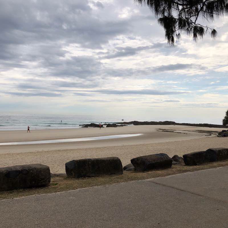 Thursday walk Coolangatta 