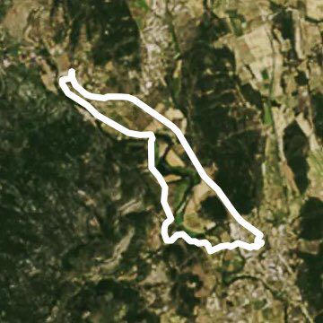 Safe walking route map in Quissac