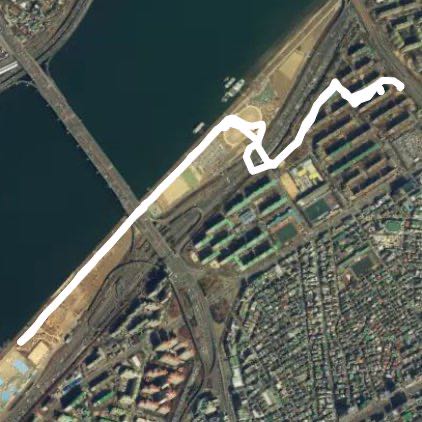 압구정 시민공원 개 산책 코스