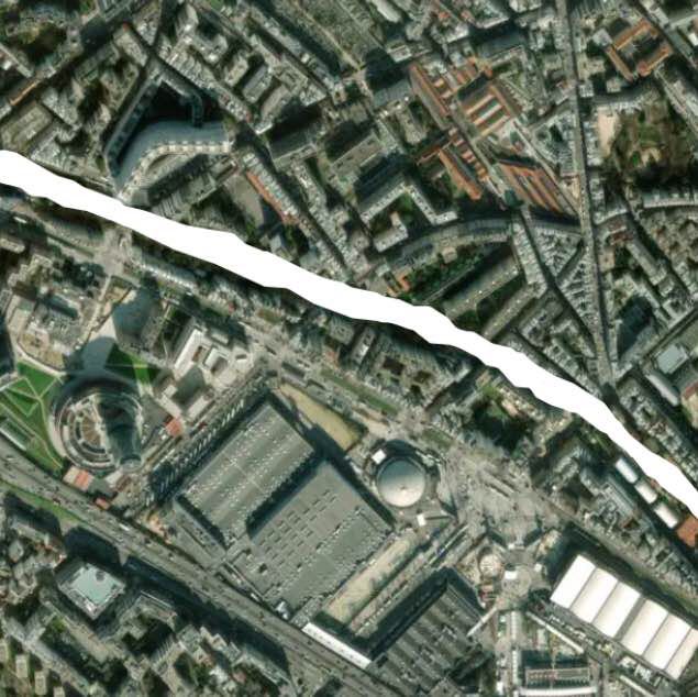 petite ceinture, rue blanc , 75015 paris 