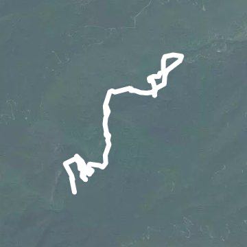 Los Tilos walking route map in Fuente Nueva