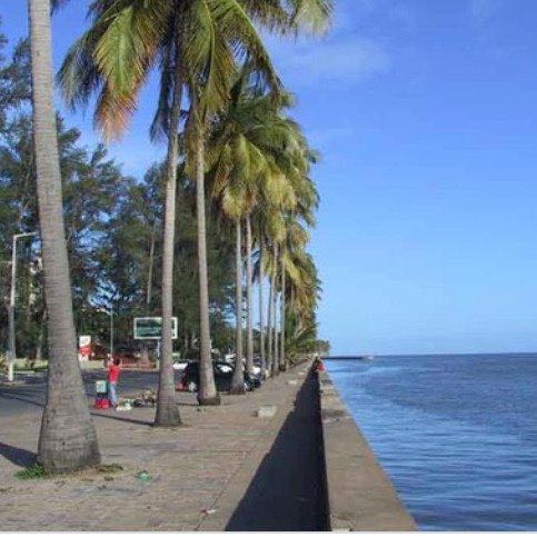 November 10th, Maputo City walking route map in Maputo