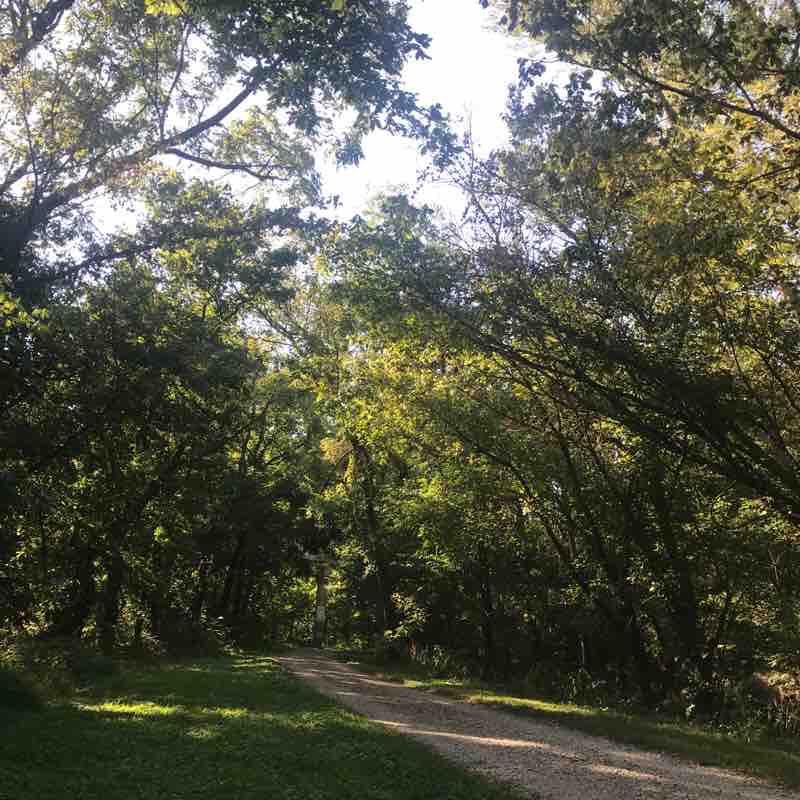 C & O Canal-Point of Rocks walking route map in Dickerson