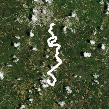 Dalipay-taban walking route map in Naga