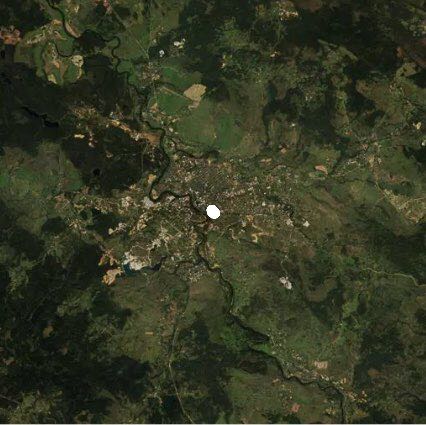 Park 30th anniversary of October walking route map in Borovichi