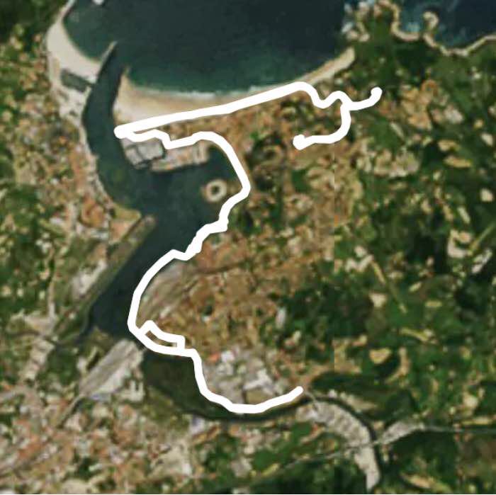 Hendaye plage / Behobie