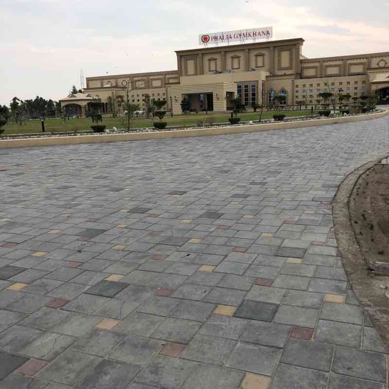 Phalia Gymkhana  walking route map in Phalia