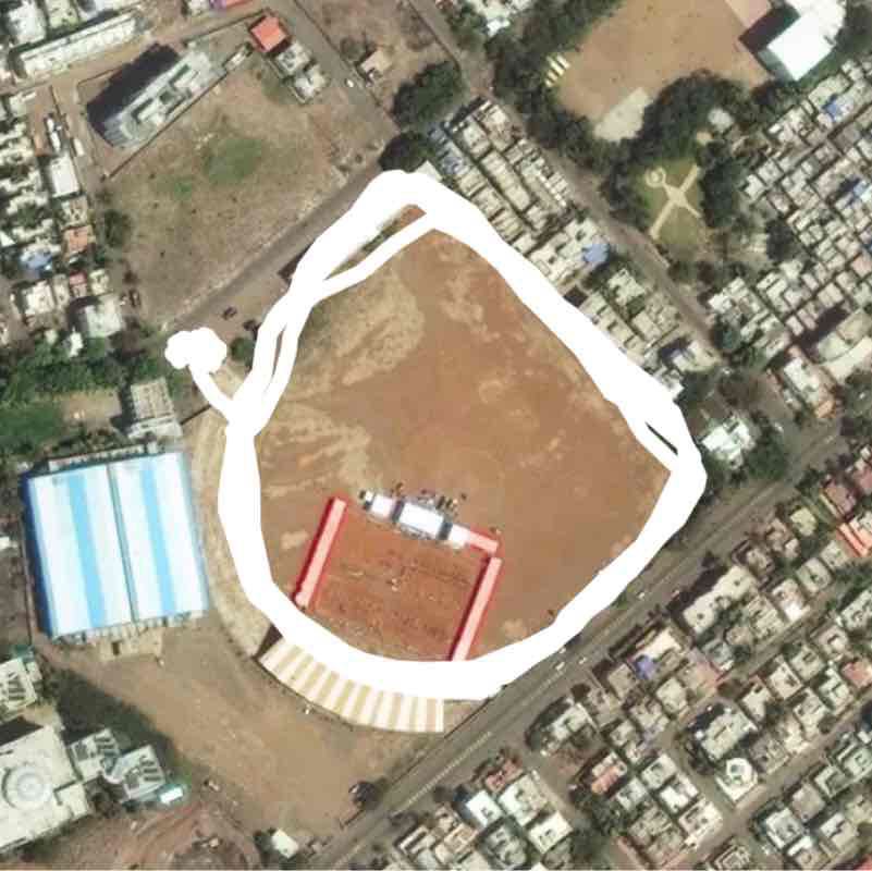 New Nashik Stadium Walk Trail Ashwin Nagar, India Pacer