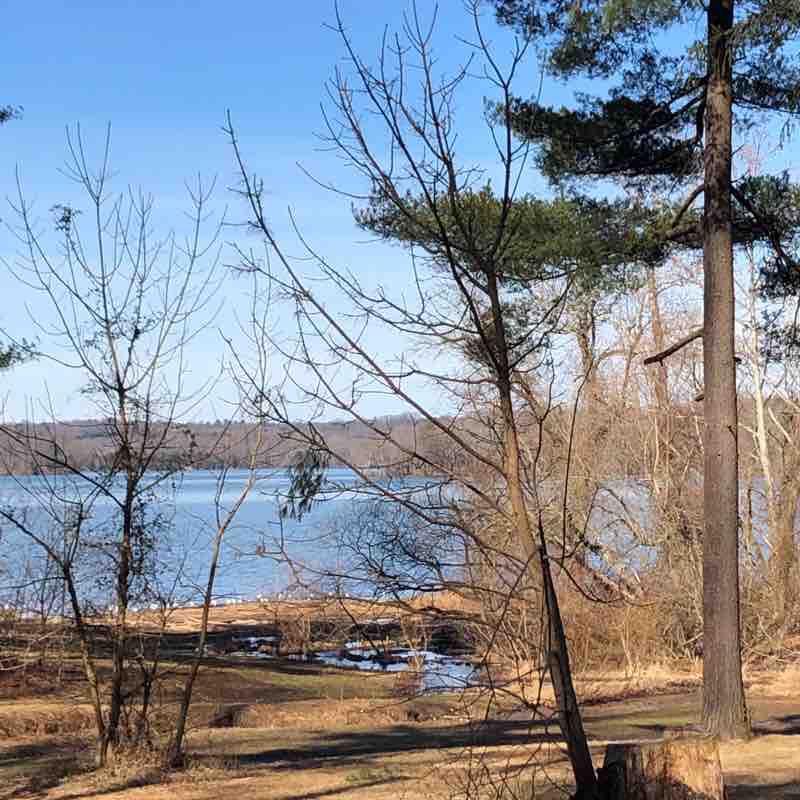 Lock Raven reservoir, Cockeysville Maryland walking route map in Glen Arm