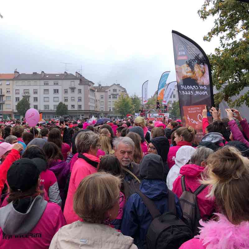 The pier of epinal walking route map in Épinal