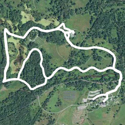 Duke Farms 07/04/2019 walking route map in Manville