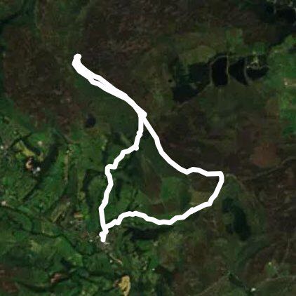 Stanage Edge via Hathersage (Tameside Ramblers Group) walking route map in Hathersage