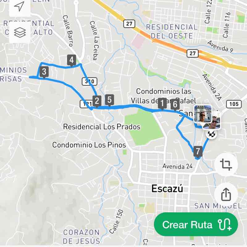 San Rafael de Escazu High of Las Palomas Cycle Trail Escazú, San