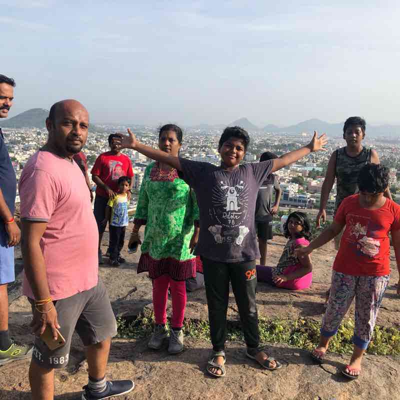 Oothumalai murugan koil Walk Trail Seelanaickenpatti, Salem, India Pacer