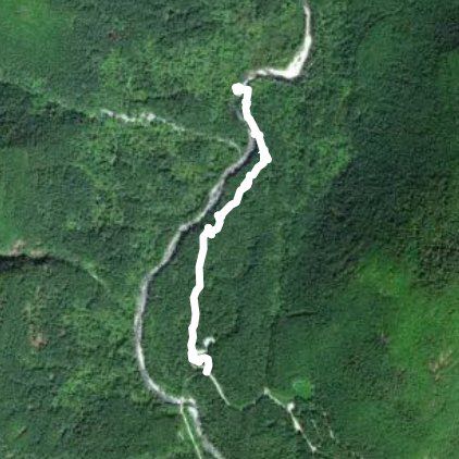 Lower Falls - Beach back to parking lot