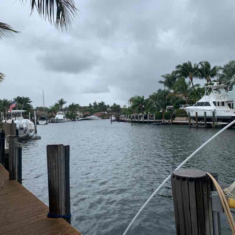 Lighthouse Point Loop walking route map in Pompano Beach