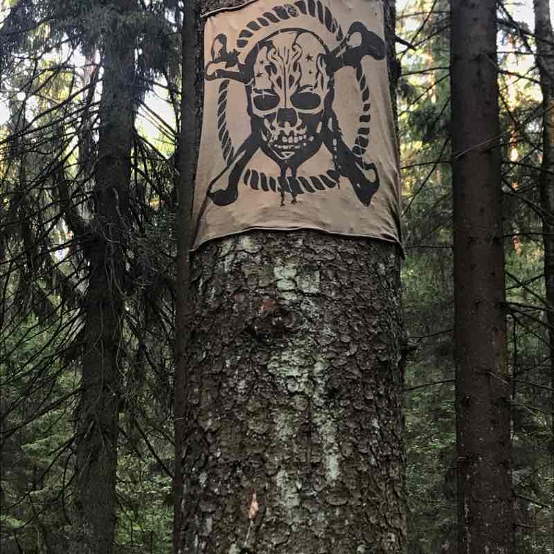 Pedestrian to the forest? easily! walking route map in Vialikaje Sciklieva