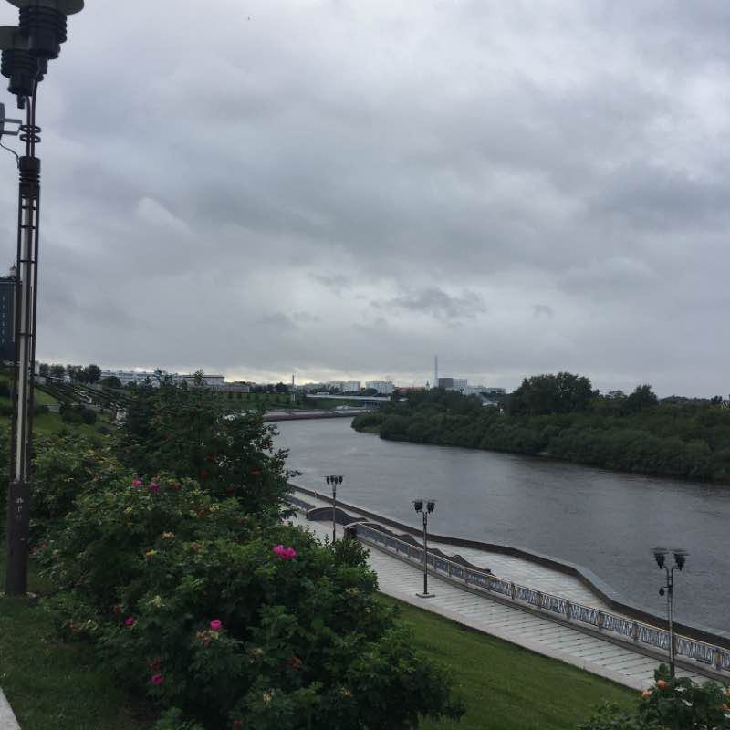 Знаменитая Тюменская набережная