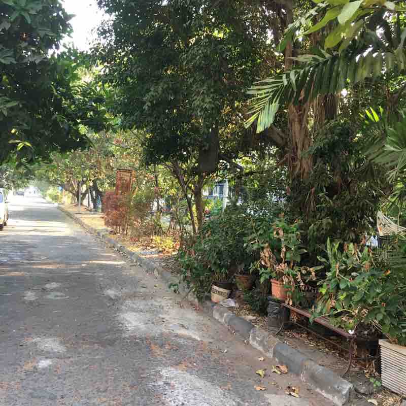 Jatibening Estate walking route map in Bekasi