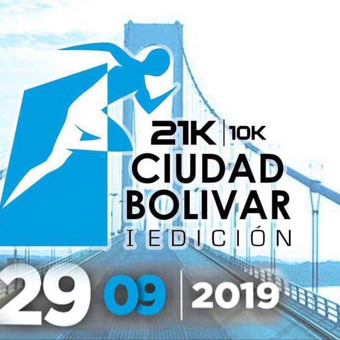 Ciudad Bolivar 10k walking route map in Ciudad Bolívar