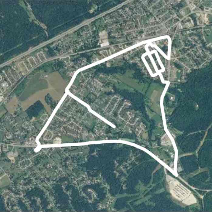 Hurricane WalkAbout Trail West Virginia, USA Pacer