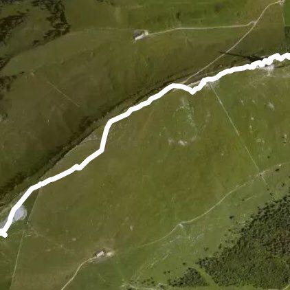 Chassetal walking route map in Nods