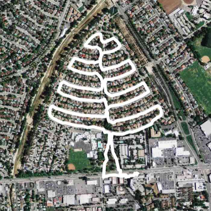 Orchard II io cw Walk Trail Newhall, California, USA Pacer