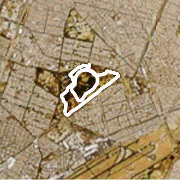 8k Aragon Forest walking route map in Ciudad Nezahualcóyotl