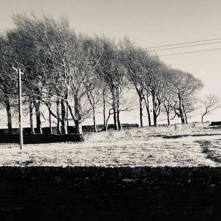 Denby Dale 3 reservoirs walking route map in Gunthwaite