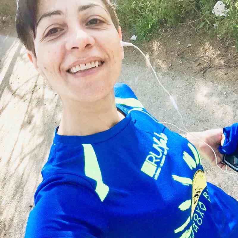 Traversa madonna di Pantano walking route map in Villa Literno