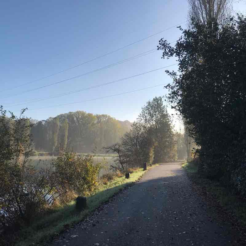 Along the Mincio river - Mantua walking route map in Camalavicina