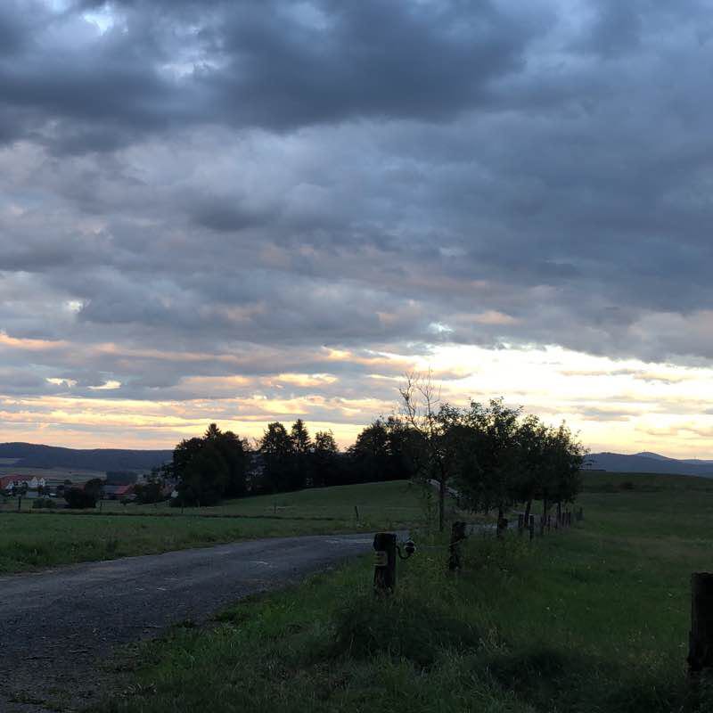 Benni walking route map in Volkmarsen
