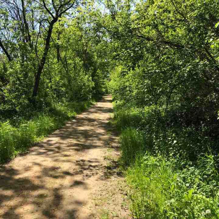 Elroy/Sparta part two walking route map in Sparta