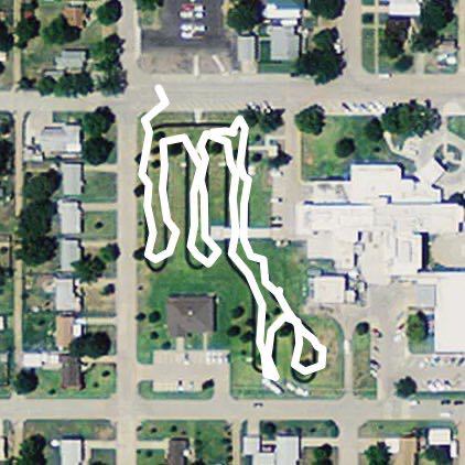 Helen C Berridge Memorial Walking Park (RRH) walking route map in Russell