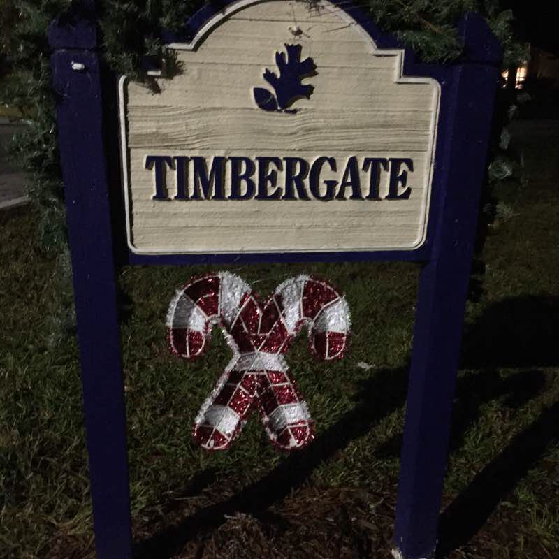 Walking in Timbergate walking route map in Ocala