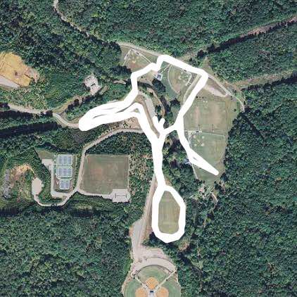 2.5 mile easy paved route