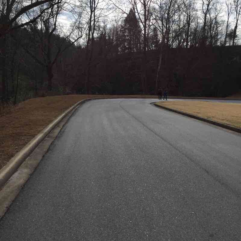 The track at Yahoola Park