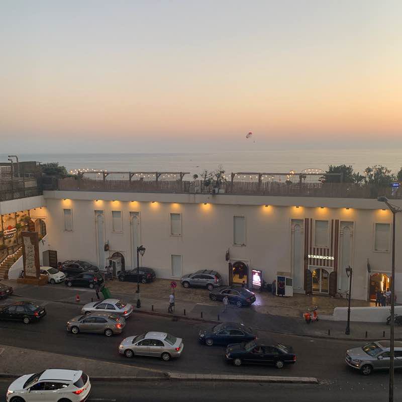 Beirut walk walking route map in Beirut