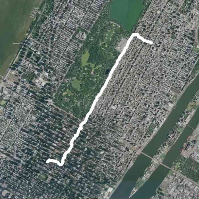 West side to East side