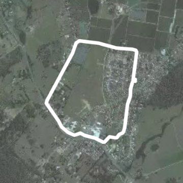 Street walk Legana walking route map in Legana